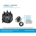 thumbnail image 2 of Quicksilver 805759Q3 Distributor Cap Kit for Marinized V8 Engines by GM with Thunderbolt IV and V HEI Ignition Systems, 2 of 4