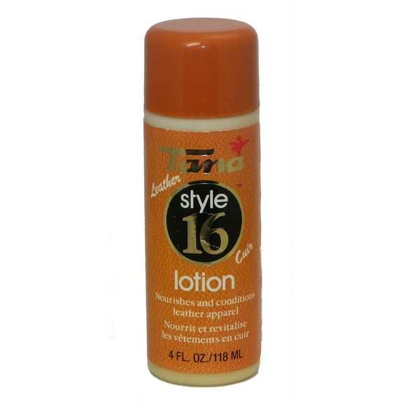 Tana Style 16 Leather Lotion 4 oz - Conditions and Renews All Types of Leather