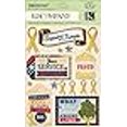 thumbnail image 3 of K&Company Americana Stitched Adornments, Yellow Ribbon, 3 of 3