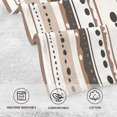 thumbnail image 5 of Yayeee 100% Cotton Hand Towels for Bathroom 16" x 28" Kitchen Towel, Brown Abstract Stripes, 5 of 7