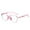 Pink, variant on Zwiiyzr 3-15Y Toddler Kids Baby Boy Girl Star Cute Colorful Sunglasses Decorated Sunglasses Avoid Blue Light Irradiation Comfortable Glasses Gray