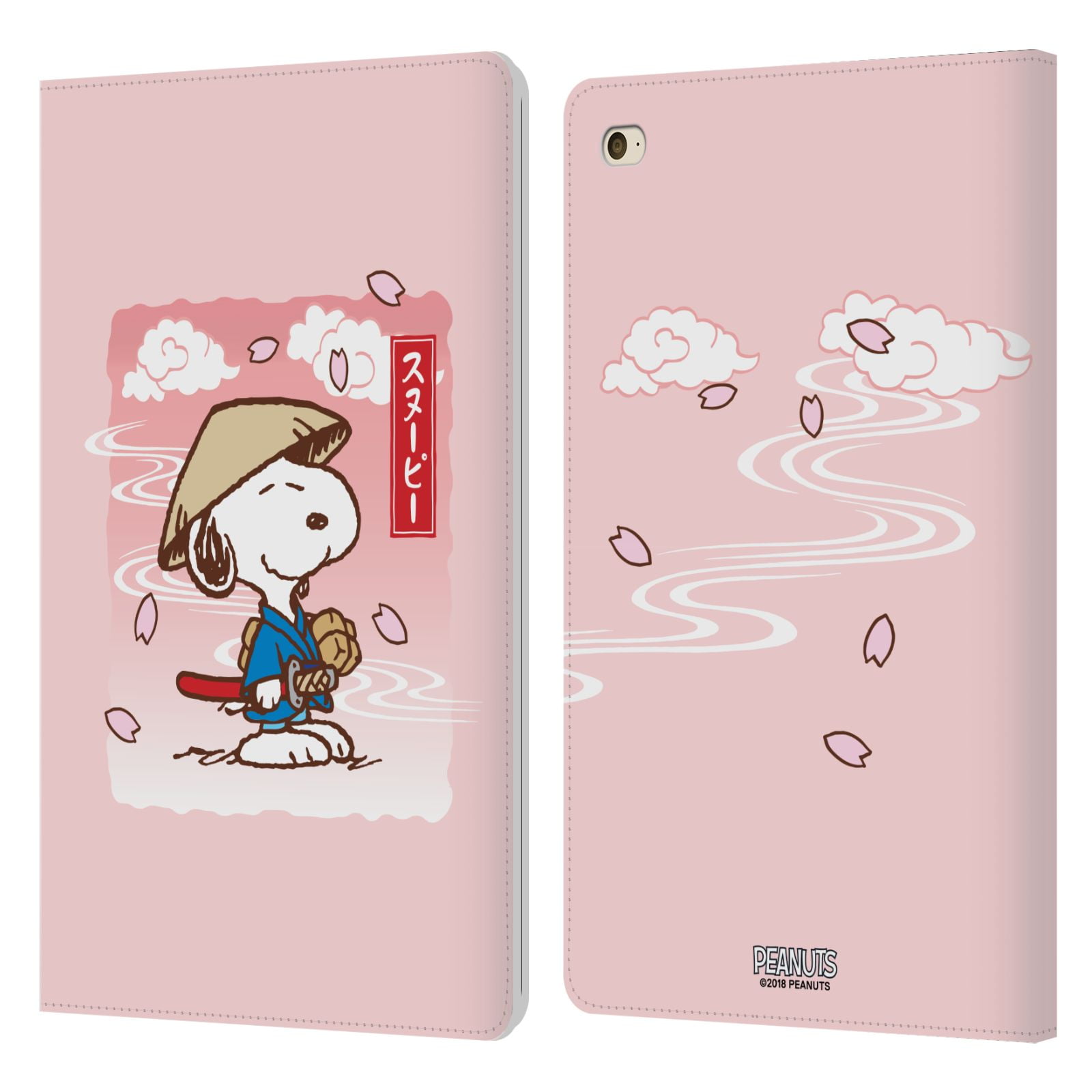 Head Case Designs Officially Licensed Peanuts Oriental Snoopy Samurai Leather Book Wallet Case Cover Compatible With Apple Ipad Mini 4 Walmart Com