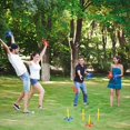 thumbnail image 5 of Gamie Ring Toss Game for Kids, Set Includes 2 Stakes and 4 Star Rings, Classic Outdoor Games for Adults and Family, Lawn, Backyard, and Beach Games for Boys and Girls, 5 of 6