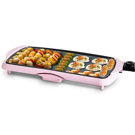 

Extra Large Ceramic Electric Griddle Nonstick - for Pancakes Eggs Burgers (20 )