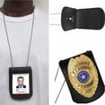 thumbnail image 2 of ID Badge Holder, Security Weapon Universal Badge Card Holder with Neck Chain, 2 of 9