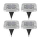 thumbnail image 3 of Xihbxyly Luz Solar de Suelo, Luz Exterior Empotrada de 8 Led, Diseño de Ahorro de Energía, Control Inteligente de La Luz, Ideal para Caminos, Jardines y Patios. Ideal para Propietarios., 3 of 7