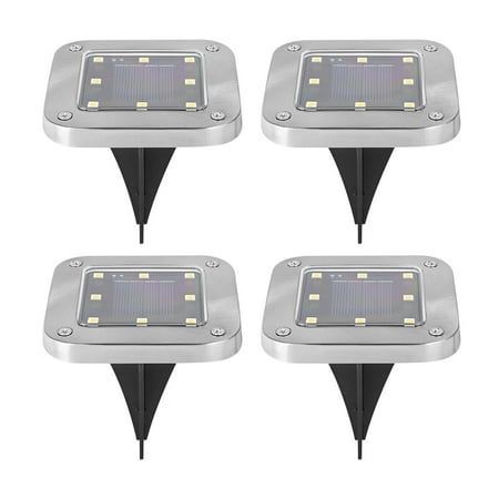 

Vntub Clearance Garden Light Solar Ground Light 8 LED Solar Lights Upgraded Outdoor Solar Powered Waterproof Bright In-Ground Light For Walkway Yard Patio