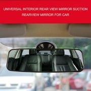 Anself Universal Interior Rear View Mirror Suction Rearview Mirror for Car