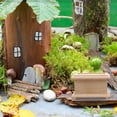 thumbnail image 4 of Wooden Dollhouse Chest Box Miniature Chest Doll House Storage Cabinet Doll Bedside Tables Unfinished Wood Bed Room Furniture, 4 of 8