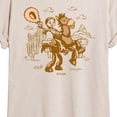 thumbnail image 3 of Toy Story 5 - Western Jessie and Bullseye - Juniors Oversized Graphic T-Shirt, 3 of 5