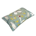 thumbnail image 3 of Naloa Cute Farm Birds Pillowcase, Throw Pillowcase, Wrinkle-Free, Stain-Resistant with Hidden Zipper for Bedroom Sofa - 14"x20", 3 of 9