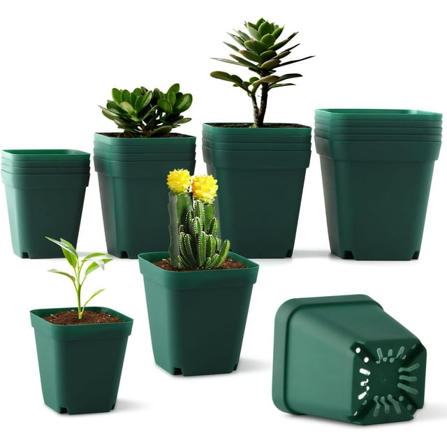 Cell - Thick Durable Flats Vegetable Fruit Seeds Seedling Plastic Plug Farmer Nursery Trays Roots