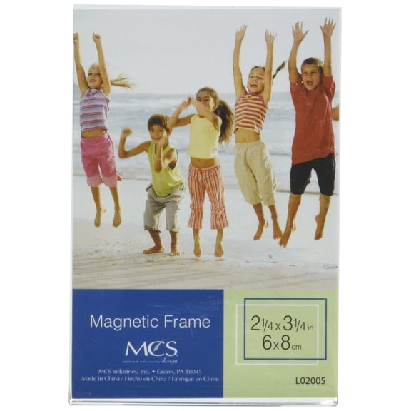 MCS 2.25x3.25 Inch Acrylic Magnet Frame, Clear (37203)