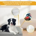 thumbnail image 4 of Barhoo Replacement Dog Bed Cover with Zipper, Removable and Washable Cover for Dog Mattress Or Sofa, Durable and Water-Resistant Fabric for Easy Cleaning and Custom Fit 1 Pet Cover, 4 of 9