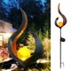 thumbnail image 1 of LED Solar Power Flame Effect Light Waterproof Retro Lamp Courtyard Lawn Landscape Outdoor Walkways Yard Garden Decor LightCGERMANY He Qiyong unisex, 1 of 1
