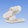 thumbnail image 4 of Womens Mens Home Slippers Summer Indoor Open Toe Non-Slip Slides Couple Family Bathroom Shower Sandals Shoes White 5.5-6, 4 of 5