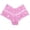 #0048-Hot Pink, variant on Betivan Women's Underwear Panties Lace Trim Seamless Soft Breathable No Show Bikini Fit Multipack Everyday Comt Sleepwear Lounge Home Relaxing