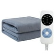thumbnail image 1 of Black-Friday Sale! Christmas Blanket! heated blankets, Blanket Warm Blanket Warm Knee Washable Warm Shawl Blanket，Washable Heated Blanket Cordless For Camping Winter, 1 electric blanket, 1 of 8
