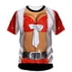 thumbnail image 1 of Camiseta de línea ancha para hombre, dos disfraces falsos de Hip-Hop para fiesta anual, Carnaval y Navidad, figura interesante e innovadora, Top con cuello redondo en 3d, 1 of 4