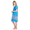 thumbnail image 2 of Casual Nights Women's Short Sleeve Muumuu Lounger Dress, 2 of 3
