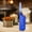 Blue, variant on FengErXian up to 50% off Home!Retractable Pull Rod Lighter Outdoor Camping Igniter Visual Window Inflatable Windproof Lighter
