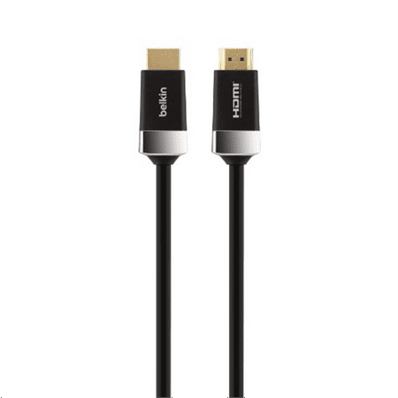 Belkin High Speed Hdmi Cable Belkin Pro 2000 3D High Speed HDMI Cable (Supports Amazon Fire TV and other HDMI-Enabled Devices), HDMI 2.0 / 4k Compatible, 12 Feet ()