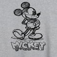 thumbnail image 3 of Mickey & Friends - Mickey Sketch - Women's Oversized T-Shirt, 3 of 5