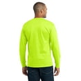 thumbnail image 2 of PC55LS Port & Company Long Sleeve 50/50 Cotton/Poly T-Shirt Men's Tee-Shirt, 2 of 6