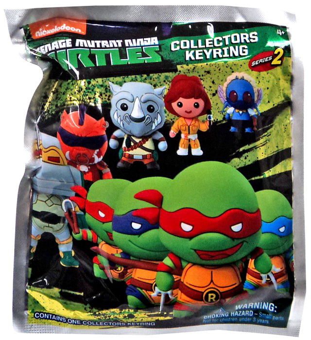 Nickelodeon Keychain Keyring Raphael Teenage Mutant Ninja Turtles NEW! 