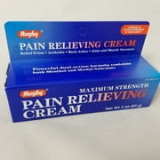 Rugby Maximum Strength Pain Relieving Cream 3 Oz | Arthritis Pain Relief Cream | Foot Pain Relief | Numbing Cream | Muscle Relaxer Cream | Back Pain Relief Products | Sports Cream | Muscle Rub