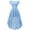 Blue, variant on Women Lace Bridesmaid Dress Female Knee-Length Hi-Lo Cocktail Party Dress