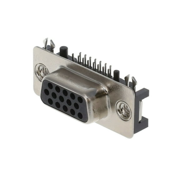 K31X-E15S-N Connector 15 Position D-Sub, High Density Receptacle, Female Sockets :RoHS