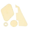 thumbnail image 1 of Set de Cubiertas de Interruptor de Cavidad en Crema para Guitarra LP, 1 of 9