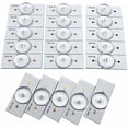 thumbnail image 2 of Bright LED Lenses for Enhanced Display 3V LED Backlight Bulbs for LCD TVs, 20-Pack, 2 of 5