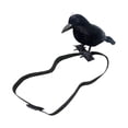 thumbnail image 3 of GUOOL Halloween Crow Realistic Decorative Fake Raven for Party Fancy Costumes Home Style D, 3 of 9