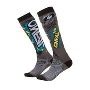ONeal Pro MX Villain Socks (OSFM, Gray)