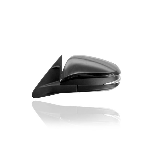 Door Mirror - Compatible/Replacement for '14-18 Toyota Highlander/Hybrid LE/L Plus-Only - Powered, Heated, With Signal Lamp, Without Blind Spot - Left Hand - Driver - 879400E133
