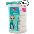 thumbnail image 2 of Fruit of the Loom 3Pack Girls White Cami Camisoles Undershirts Tank Tops L, 2 of 2