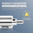 thumbnail image 5 of Diamond Hole Saw 35 mm - Diamond Drill Bit with Central Guide Drill Bit - Tile Hole Saw with Diamond Surface Coating for Cutting Glass, Tiles, Ceramic, 5 of 5