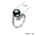 thumbnail image 3 of YSNOOWE Anillo De Zirconia Y En Cobre Para Mujer Accesorio De Joyería, 3 of 8