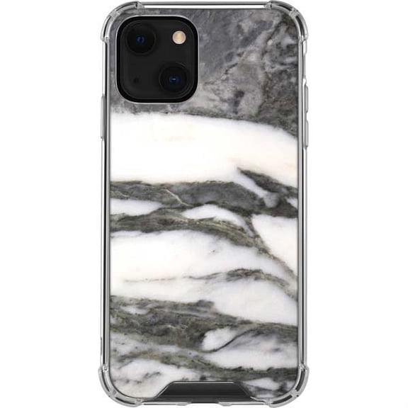 Skinit Marble Grey Marbling iPhone 14 Plus Clear Case