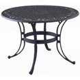 thumbnail image 1 of Pemberly Row Table de Salle à Manger Ronde en Métal 42" en Noir, 1 of 7