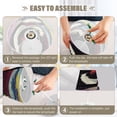 thumbnail image 5 of YAZAOO Table Lamp Creative Cosmic Cat Crew Pattern Simple Pattern Night Light, 5 of 8