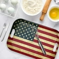 thumbnail image 6 of Serving Trays with Handles, 14.5 x 9.8 inch Rectangular Plastic Tray for Restaurant, Kitchen, Tropical Leaf Pattern Monstera in The Style, 6 of 6