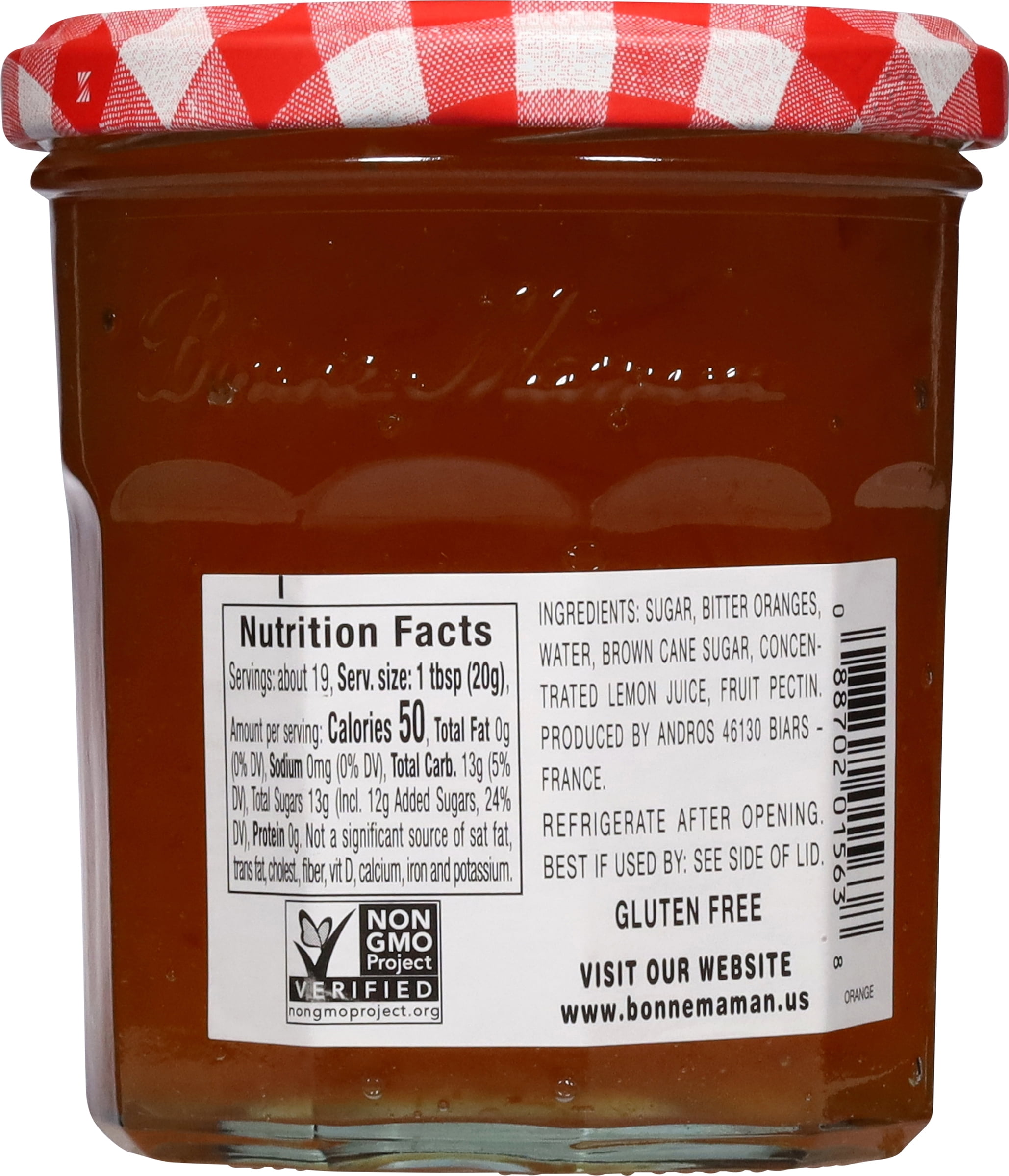 (2 pack) Bonne Maman Orange Marmalade 13 oz