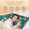 thumbnail image 2 of Yiaed Body Pillow Cover, Ultra Soft Microfiber Pillowcases, Breathable Long Pillow Case, Envelope Closure-Cartoon Poodle Dog (20x54 inch)（Pillow core not included）, 2 of 5