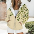 thumbnail image 2 of NMMUED Workout Jackets for Woman, Sweatshirt for Women, Athletic Jackets for Women Full Zip, Zip Up Sweatshirt Women, Womens Hoodies Zip Up, Light Green M, 2 of 6