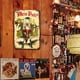 thumbnail image 4 of Placa Metal Vintage para Niña Pintura Hierro Rectangular Arte Pared Bar 20x30cm, 4 of 9