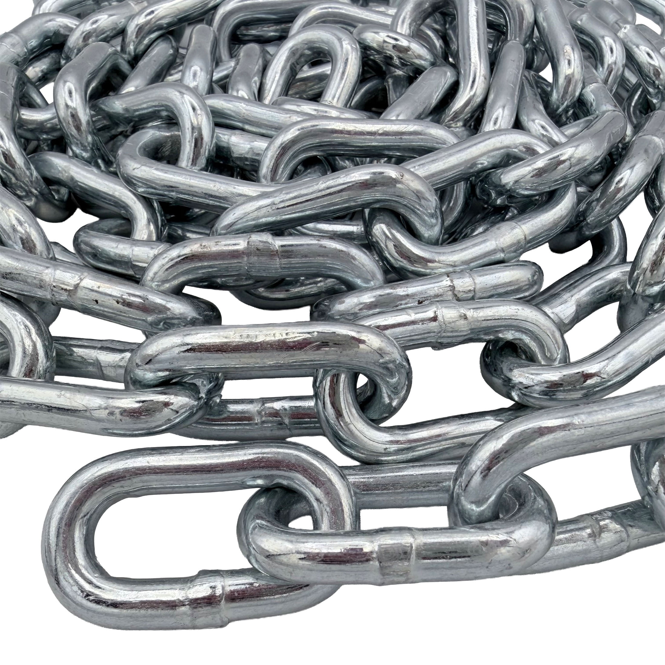 5/16" Proof Coil Chain, 10', Grade 30, Peerless Chain Company, #4851210