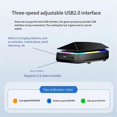 thumbnail image 3 of For PS5 Console Upper Cooling Fan Base Game Cooler Stand Bracket (B), 3 of 5
